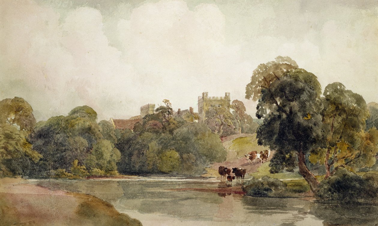 Mortham Tower, County Durham da Peter de Wint