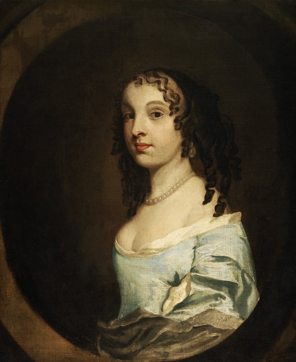 Ritratto di una Signora in Blu da Peter Lely