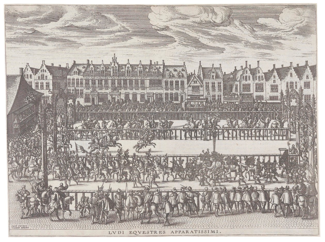 Ludi Equestres Apparatissimi da Peter van der Borcht