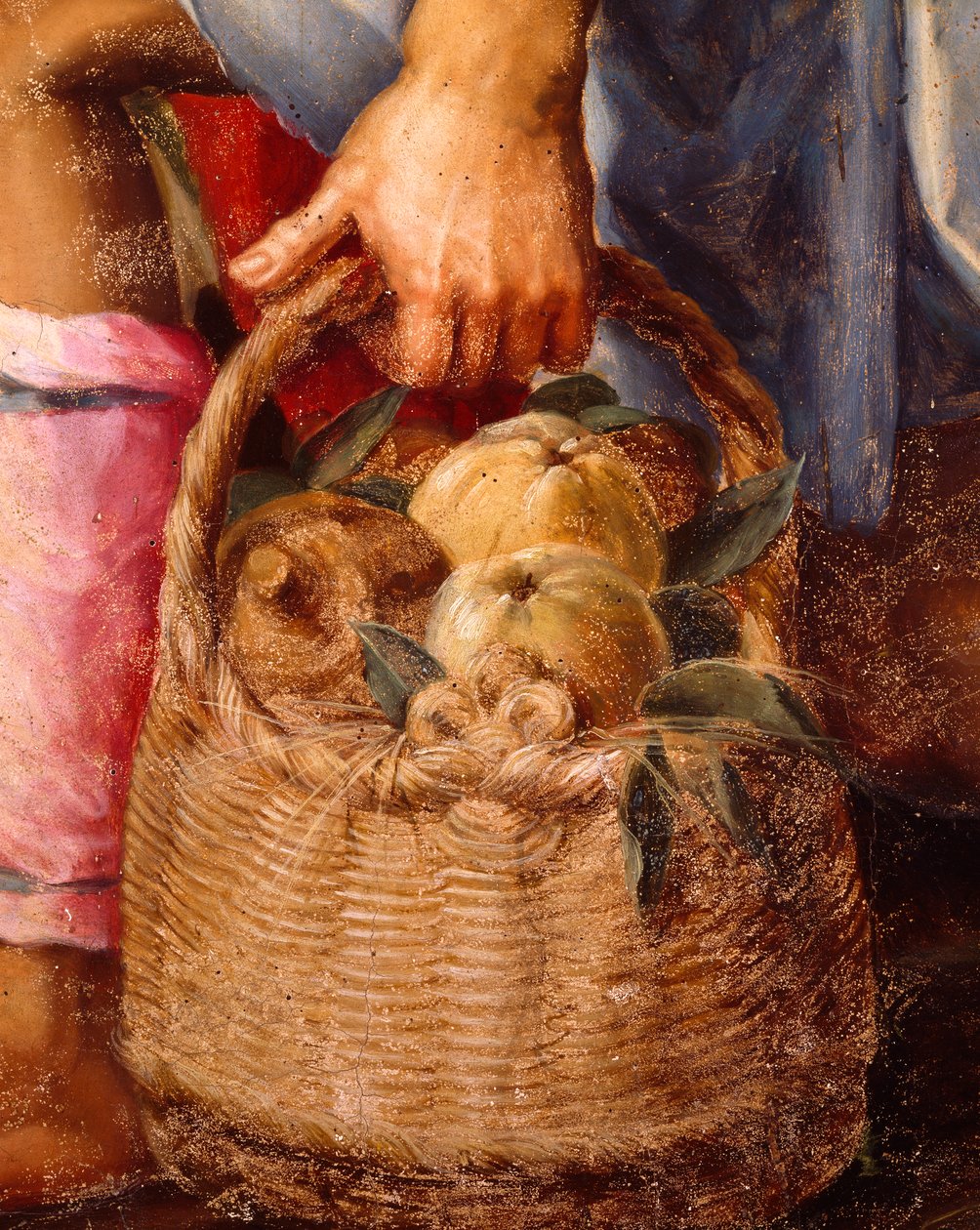 Cesto di frutta (dettaglio) da Peter (1548 1628) Candid