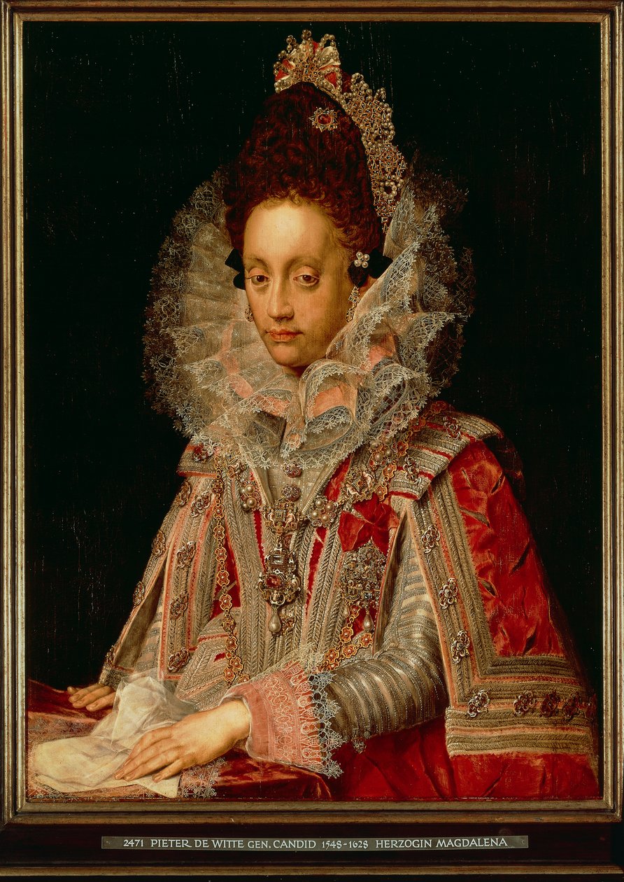 Ritratto della Duchessa Magdalena, c.1613 da Peter Candid