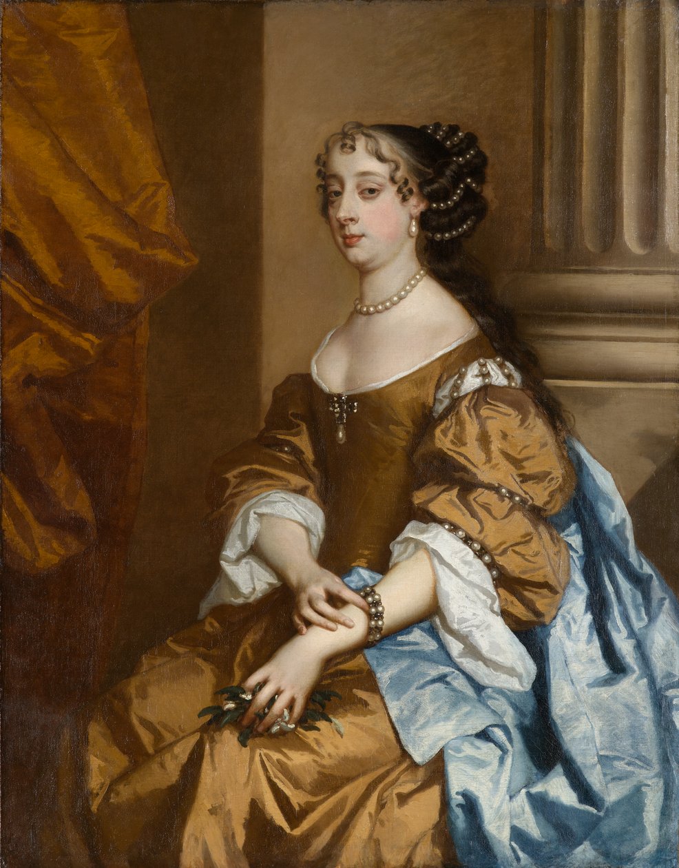 Barbara Villiers, poi Duchessa di Cleveland da Peter (and studio) Lely