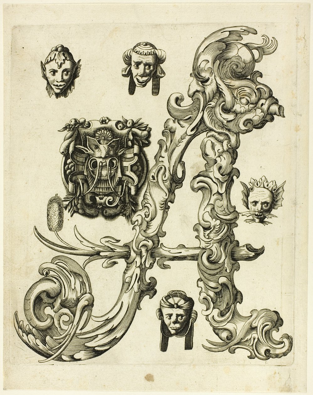 Lettera A da Peter Aubry