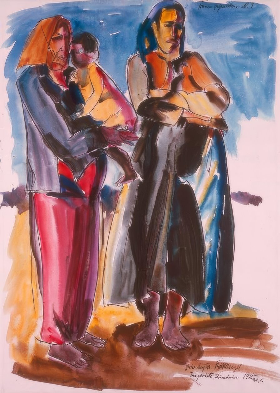 Figure femminili da Peter August Böckstiegel