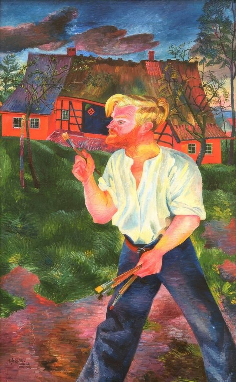 Pittore Peter August Böckstiegel – Arrode – il pittore della sua patria da Peter August Böckstiegel