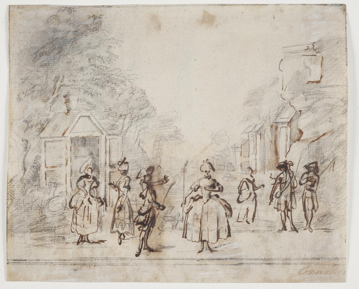 Una scena pastorale da Peter Cramer