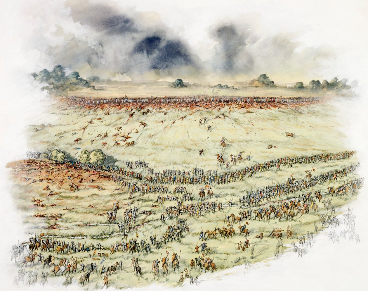 Battaglia di Hastings, 1066 da Peter Dunn