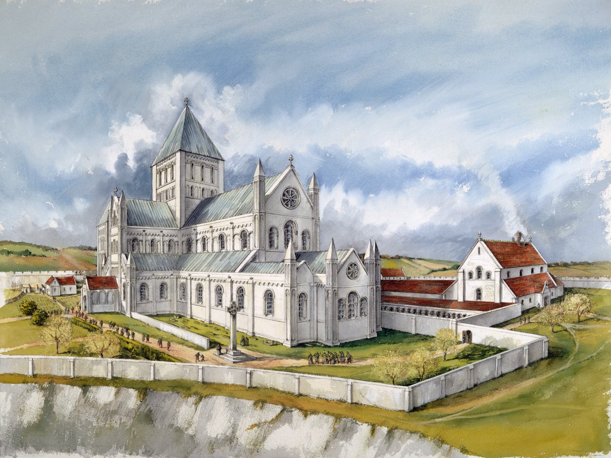 Cattedrale di Old Sarum da Peter Dunn