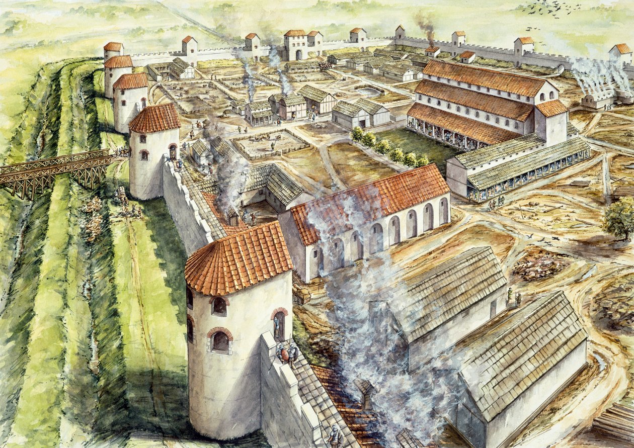 Castello di Portchester da Peter Dunn