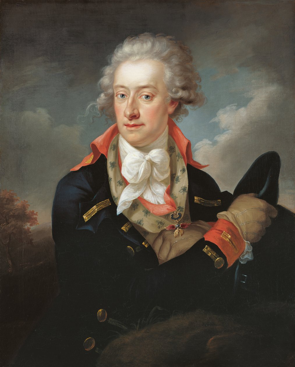 Ritratto di Alois I von Liechtenstein (Luis I). Principe di Liechtenstein (1781-1805) da Peter Edward Stroehling