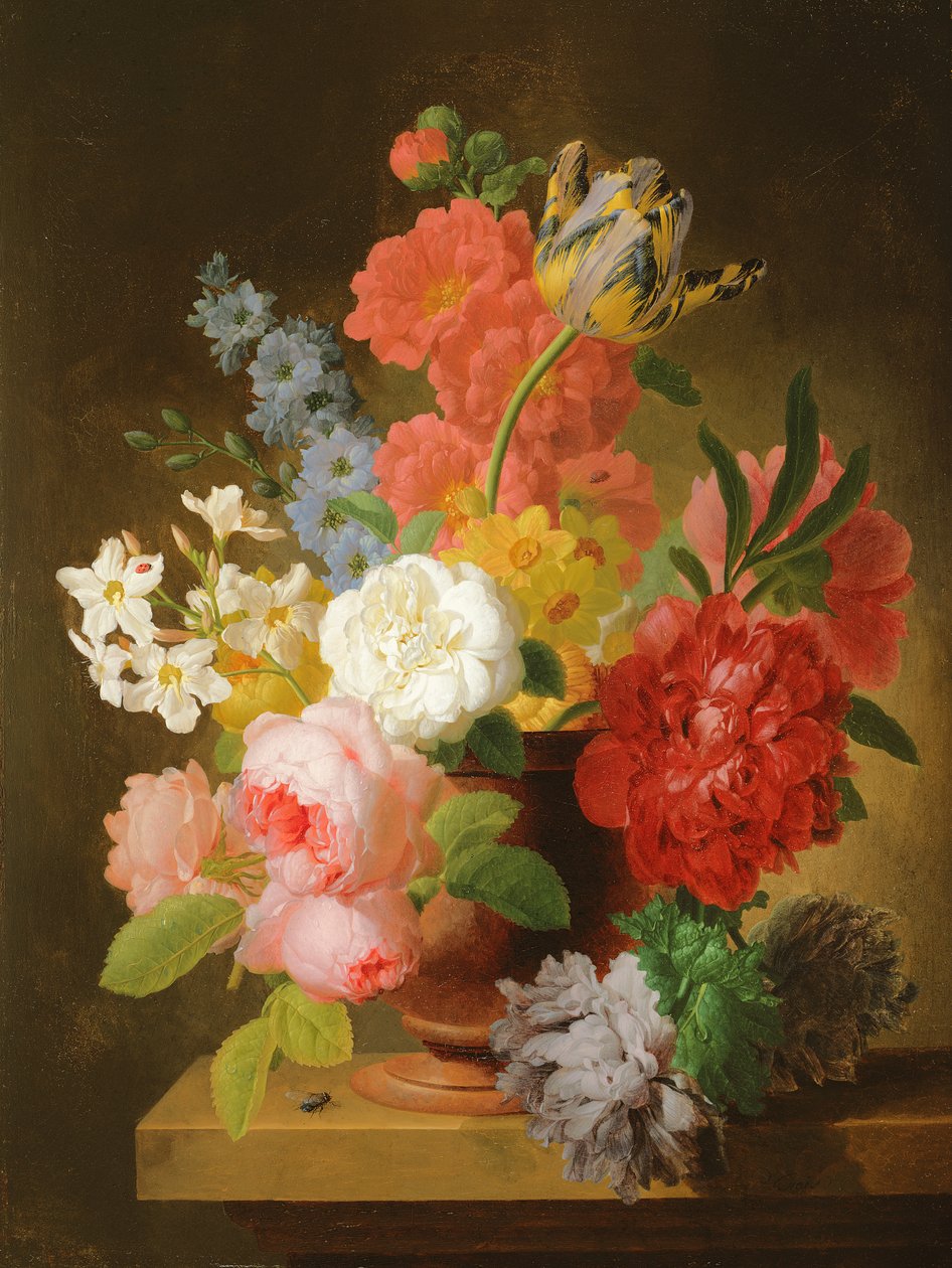 Natura morta di fiori in un