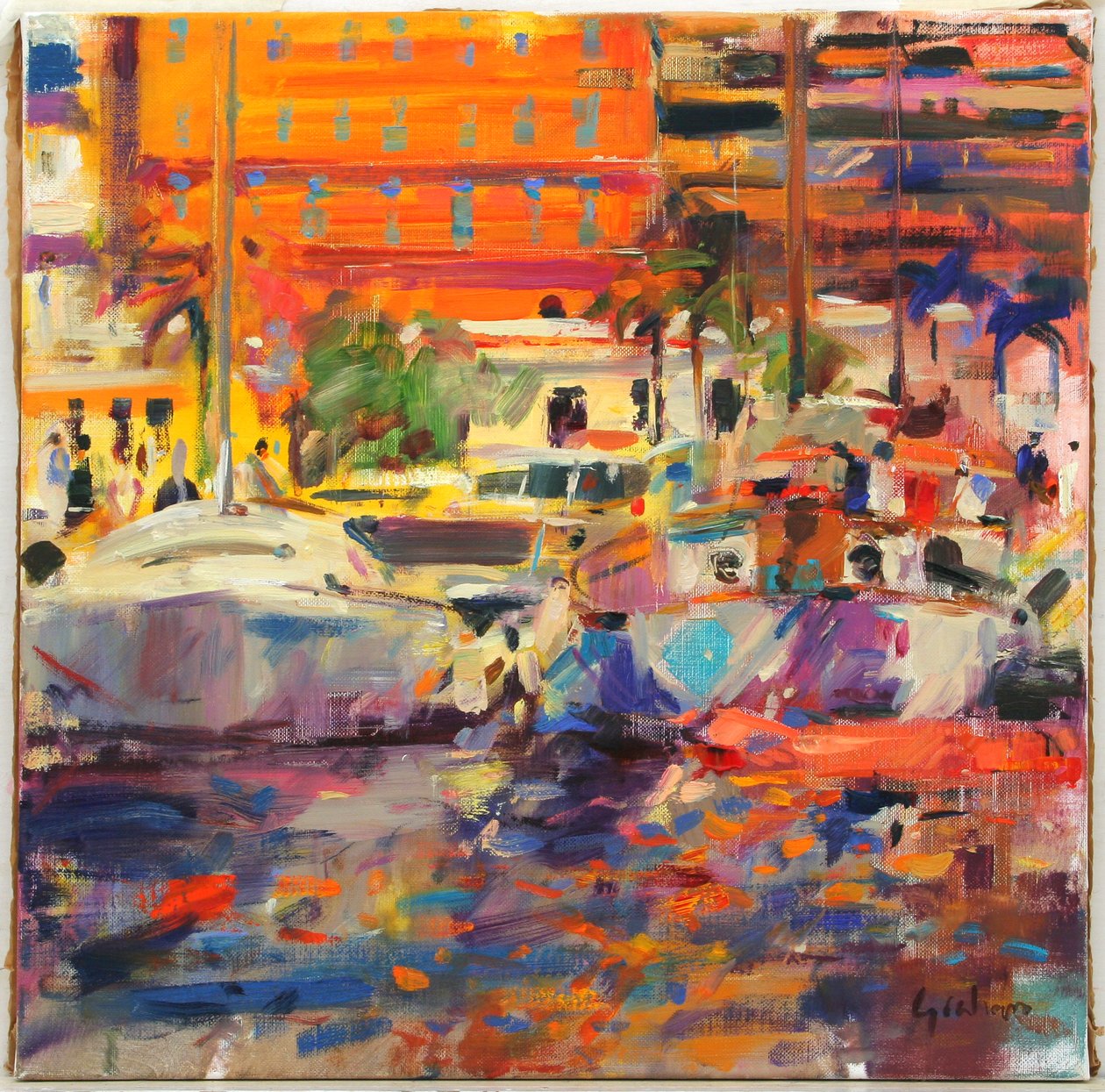 La Riviera a Mentone da Peter Graham (Contemporary)