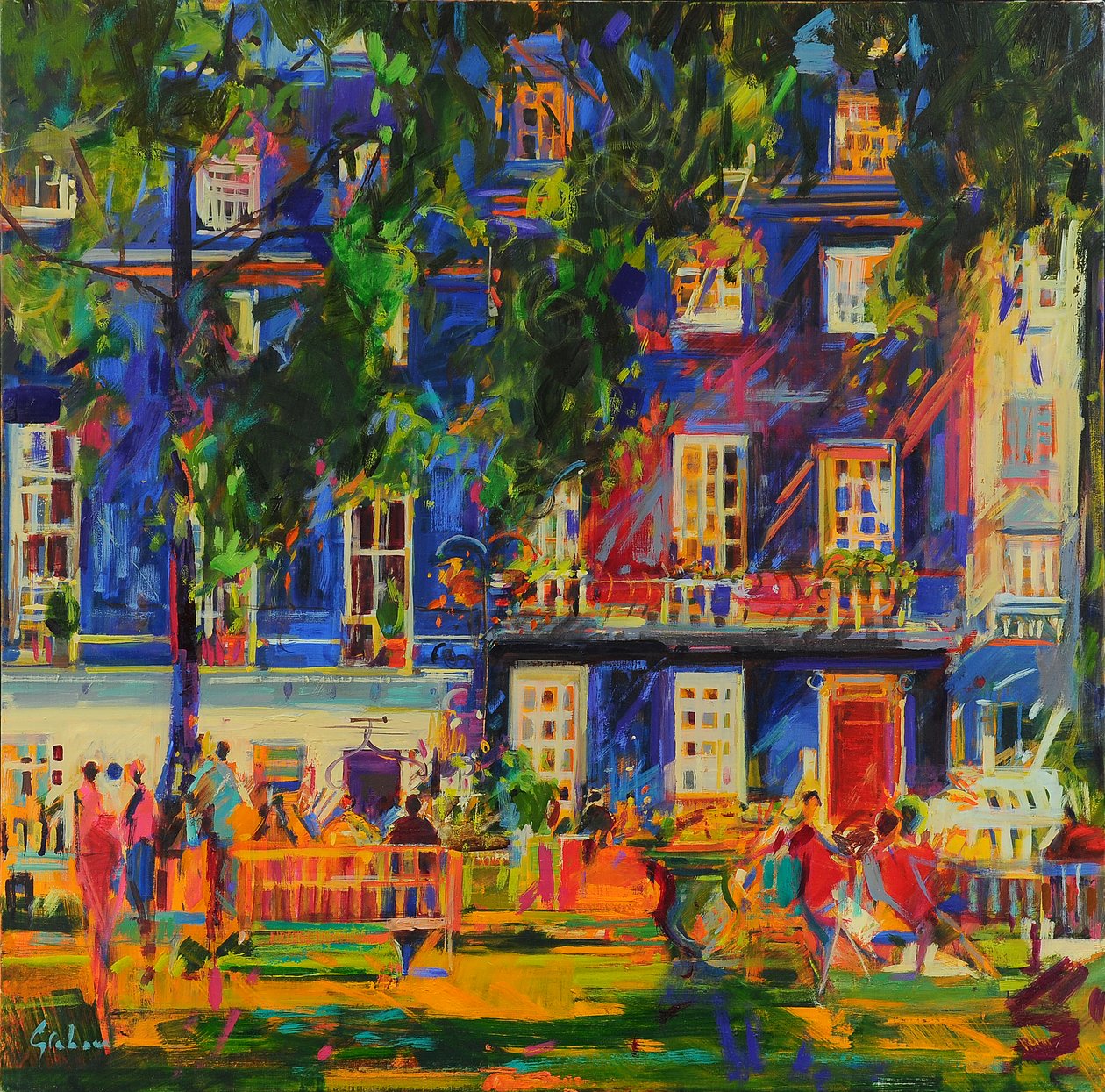 Il Usignolo Cantava, Berkeley Square, 2023 da Peter Graham