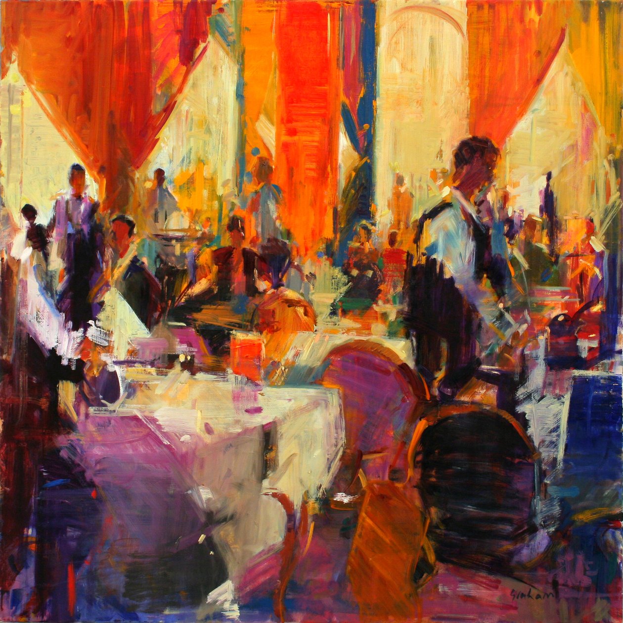 I giorni della Savoia (olio su tela) da Peter Graham