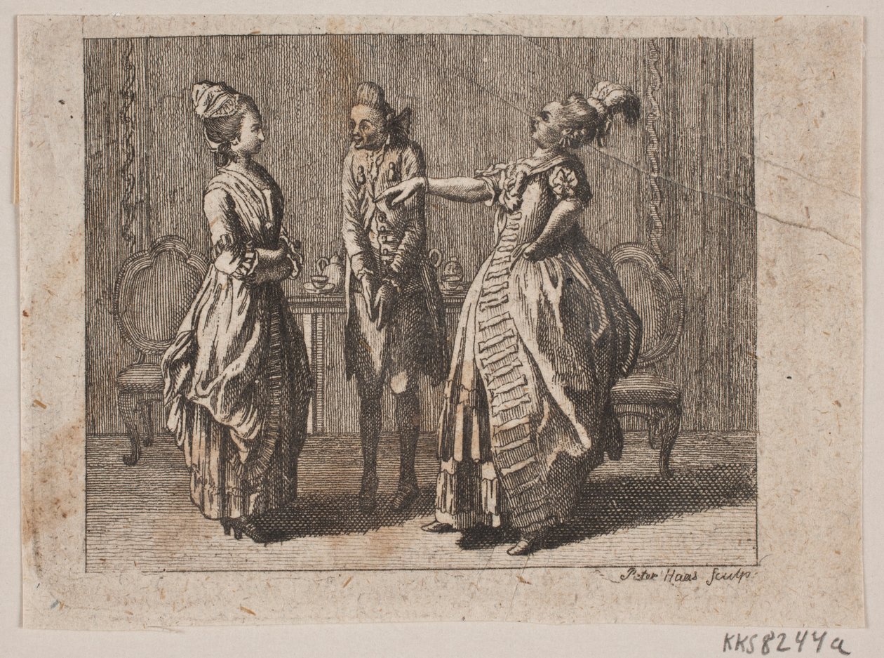 Vignetta per "Il viaggio di Sophie da Memel a Sassonia" da Peter Haas