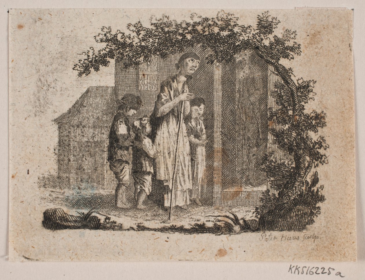 Vignetta per "Il viaggio di Sophie da Memel a Sassonia" da Peter Haas