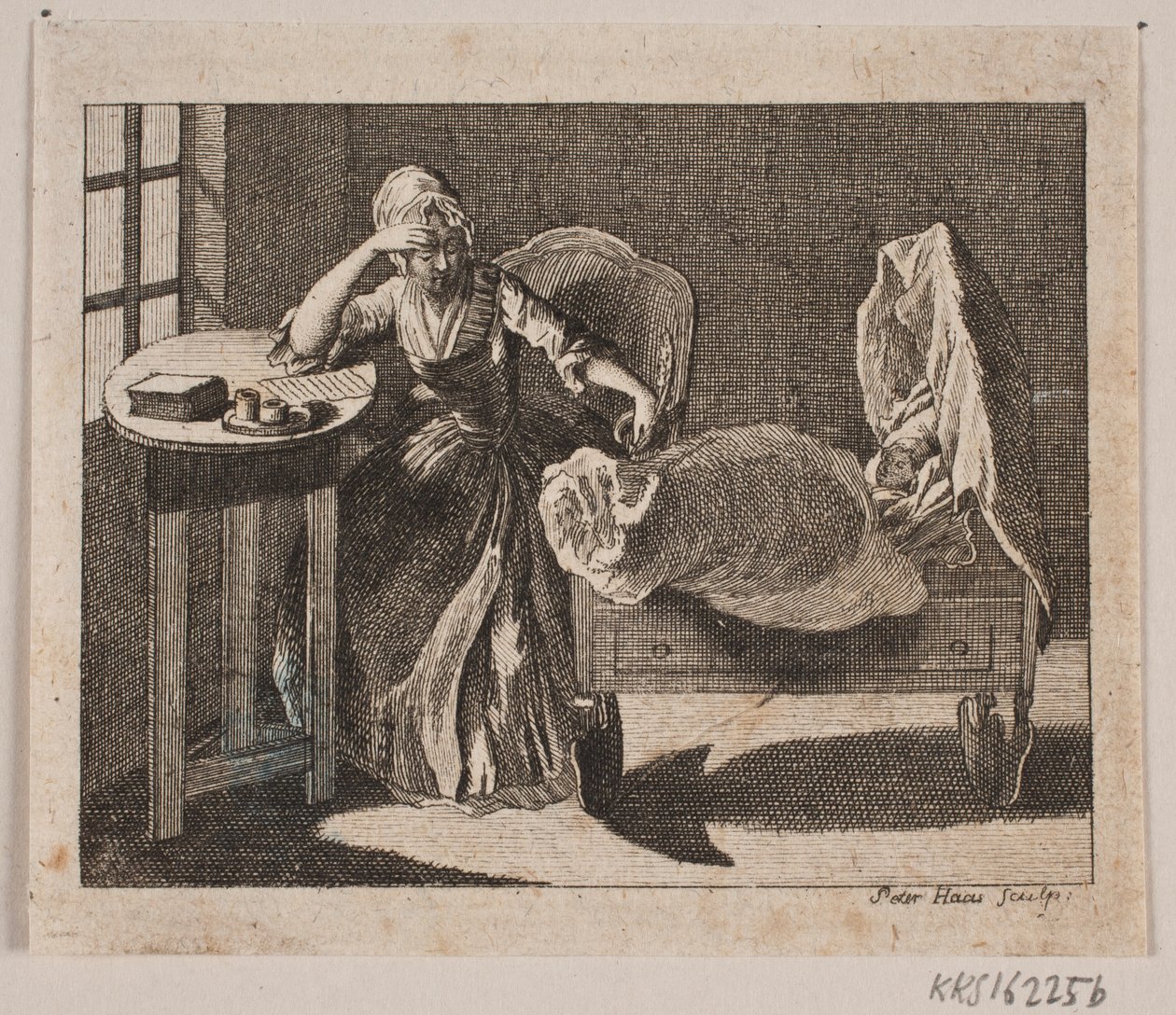 Vignetta per "Il viaggio di Sophie da Memel a Sassonia" da Peter Haas