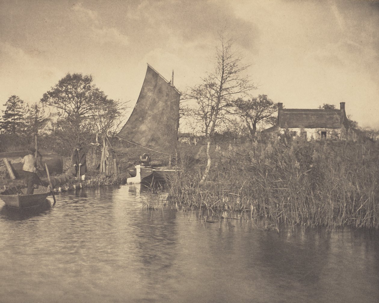 Il cottage di Broadman da Peter Henry Emerson