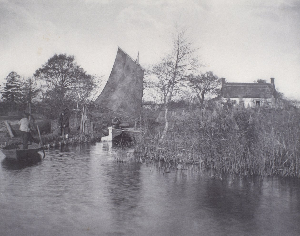 Cottage di Broadman, c.1885 da Peter Henry Emerson