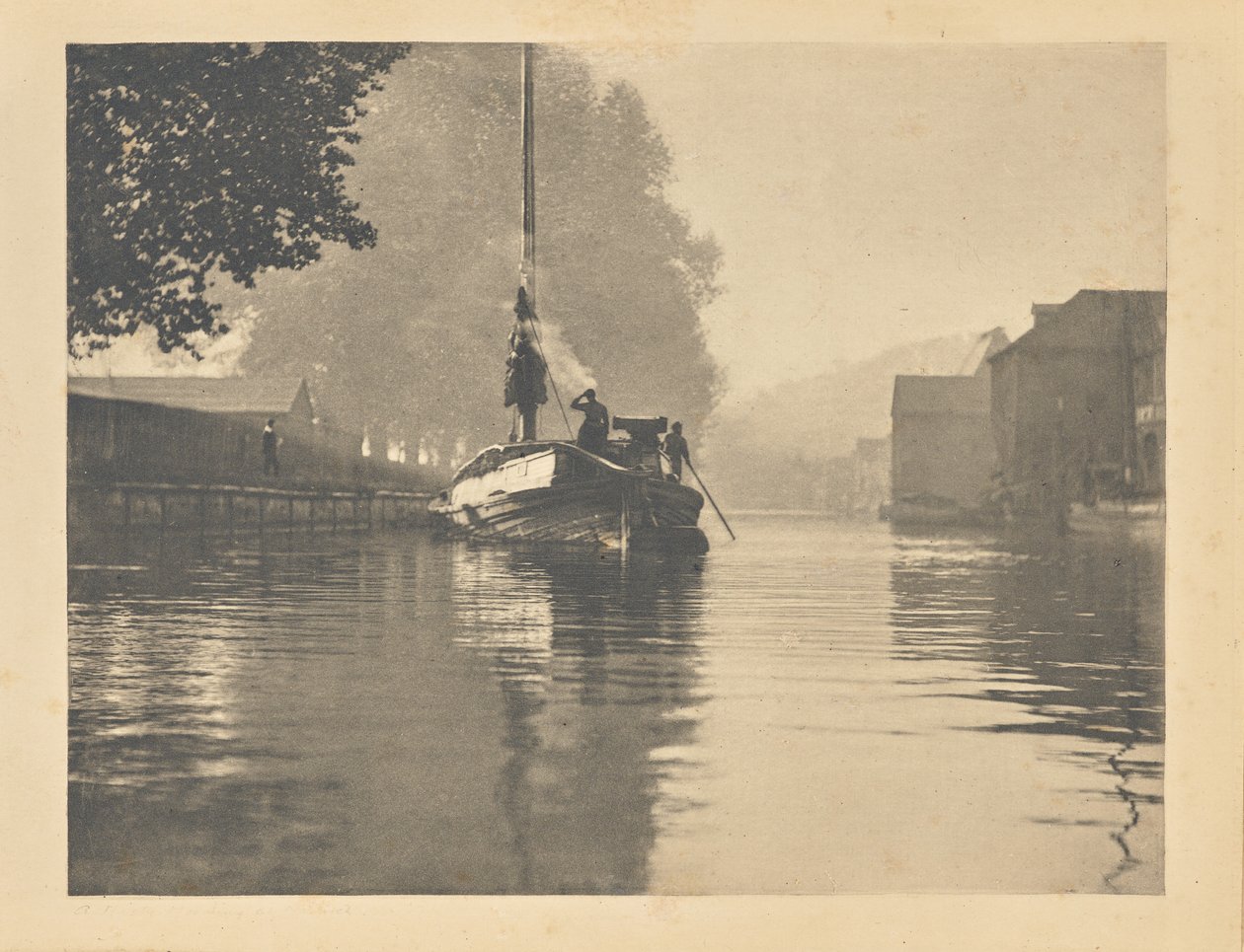 [Una mattina nebbiosa a Norwich] da Peter Henry Emerson