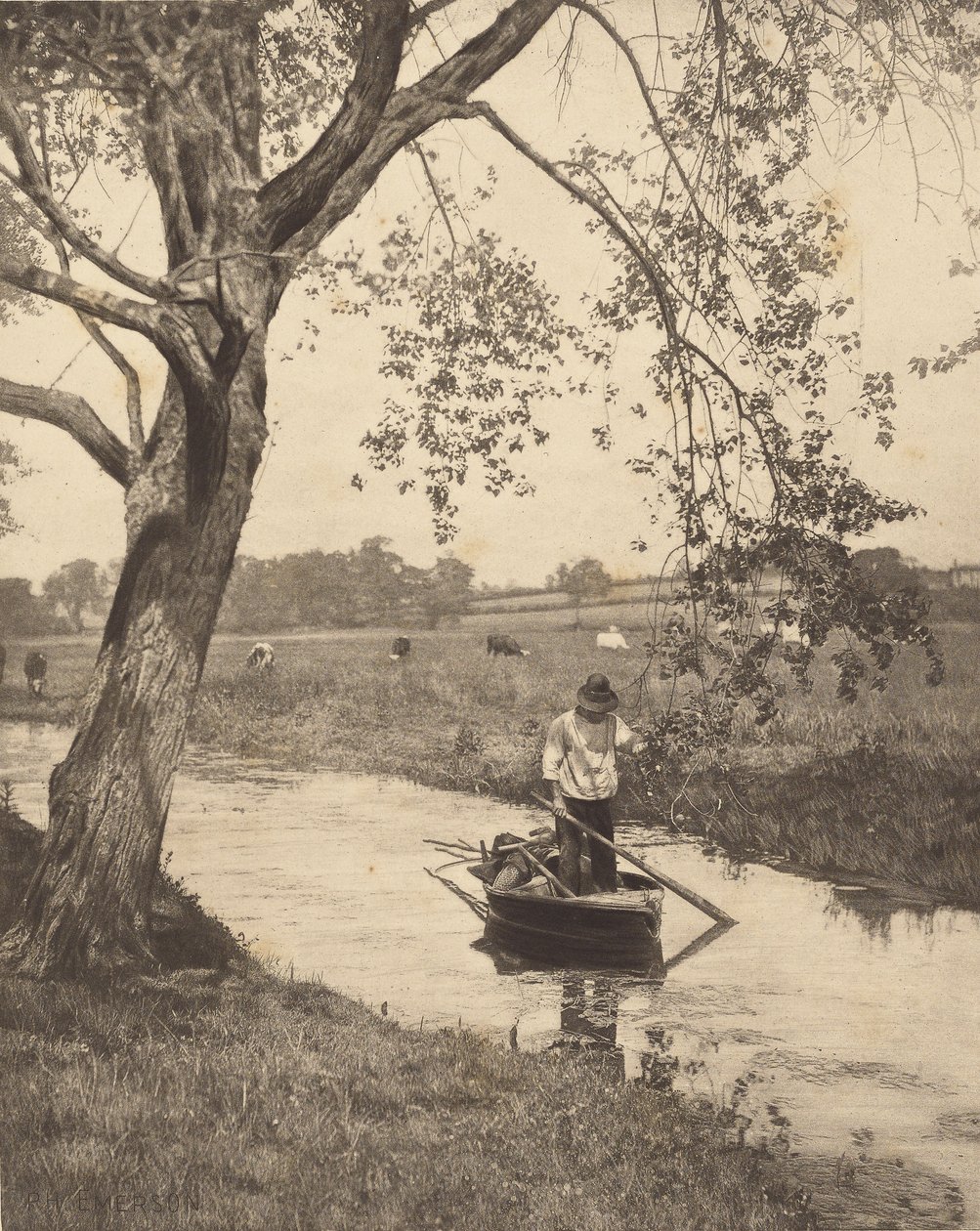 Un fossato nel Suffolk da Peter Henry Emerson