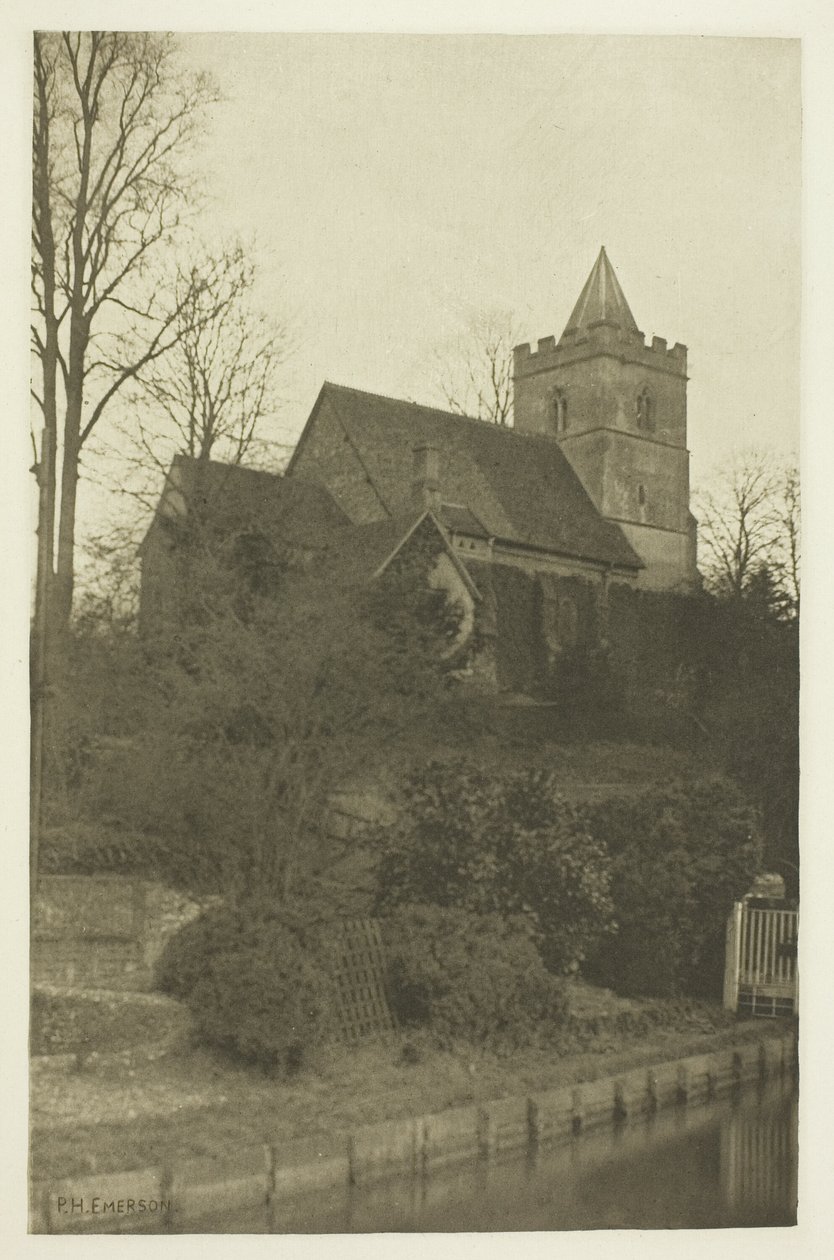 Chiesa di Amwell da Peter Henry Emerson