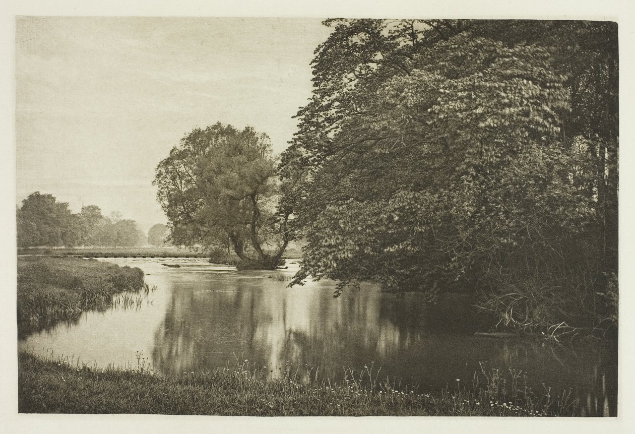 Torrente Crow-Island, fiume Wye da Peter Henry Emerson
