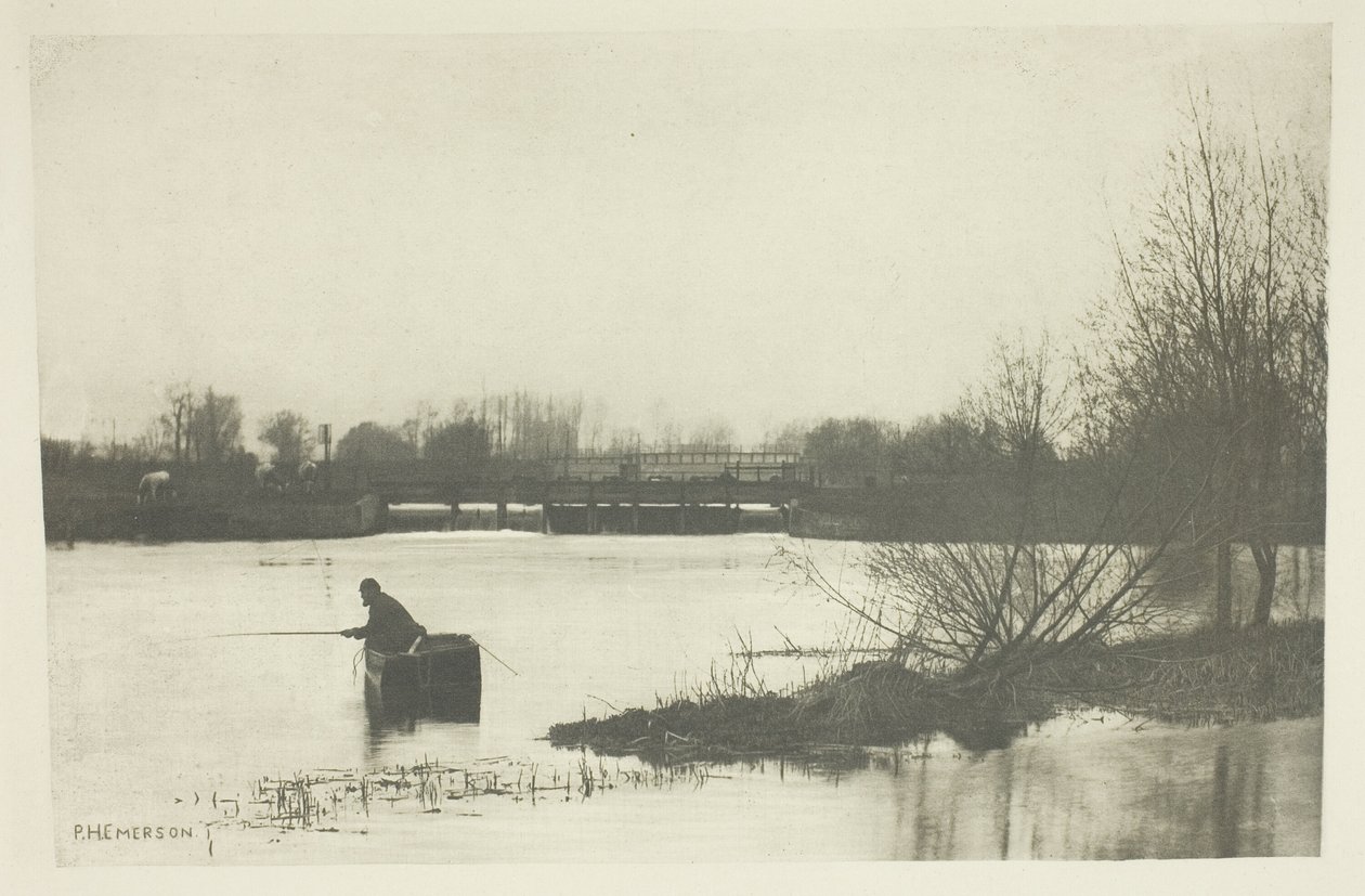La diga di Field, vicino a Rye House da Peter Henry Emerson