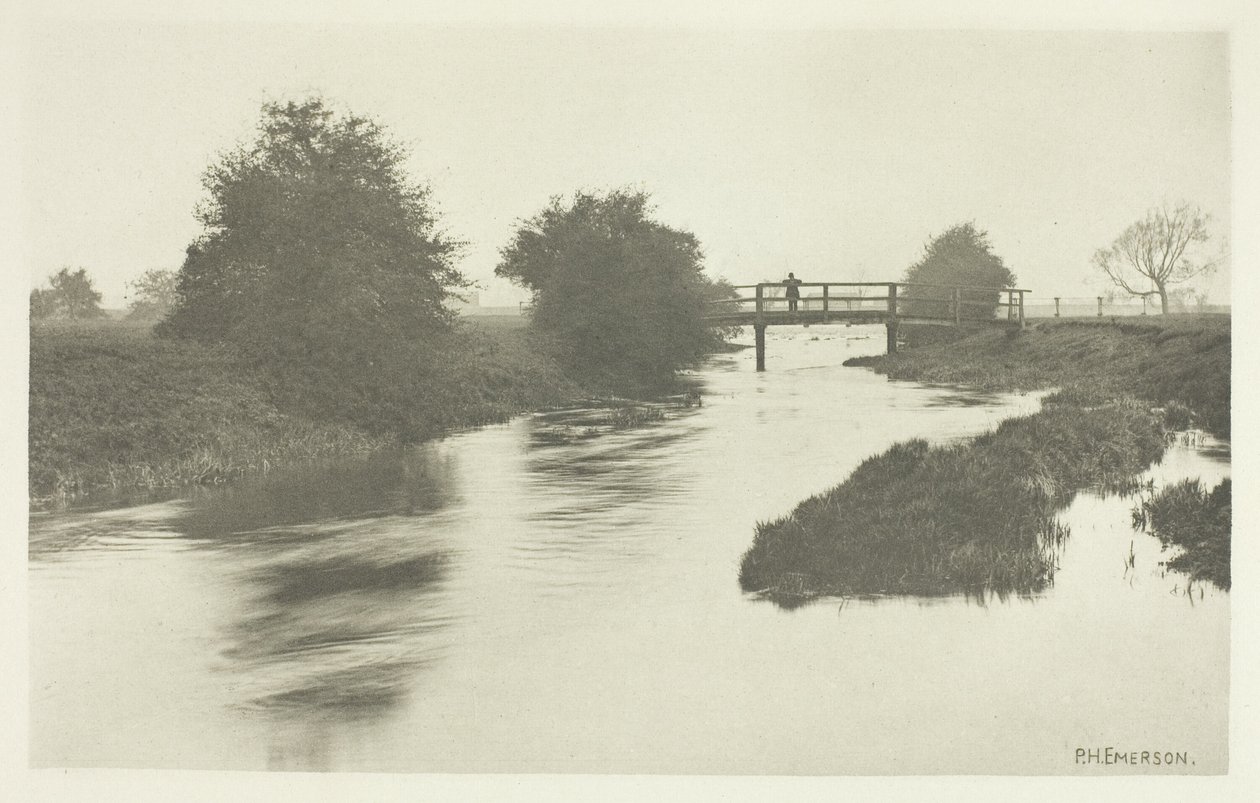 Passerella vicino a Tottenham da Peter Henry Emerson