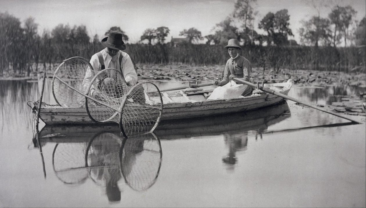 Posa della rete a borsa da Peter Henry Emerson