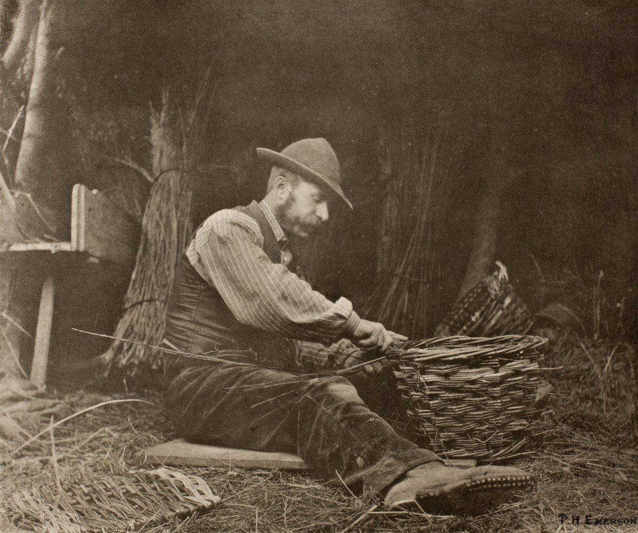 Il Cestaiolo da Peter Henry Emerson