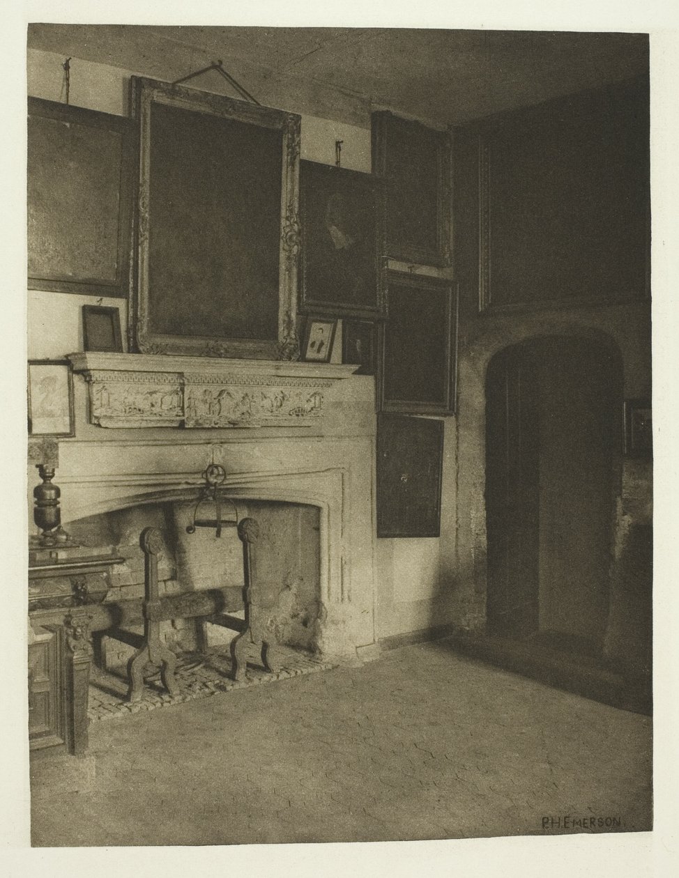 La stanza del cospiratore, Old Rye House da Peter Henry Emerson