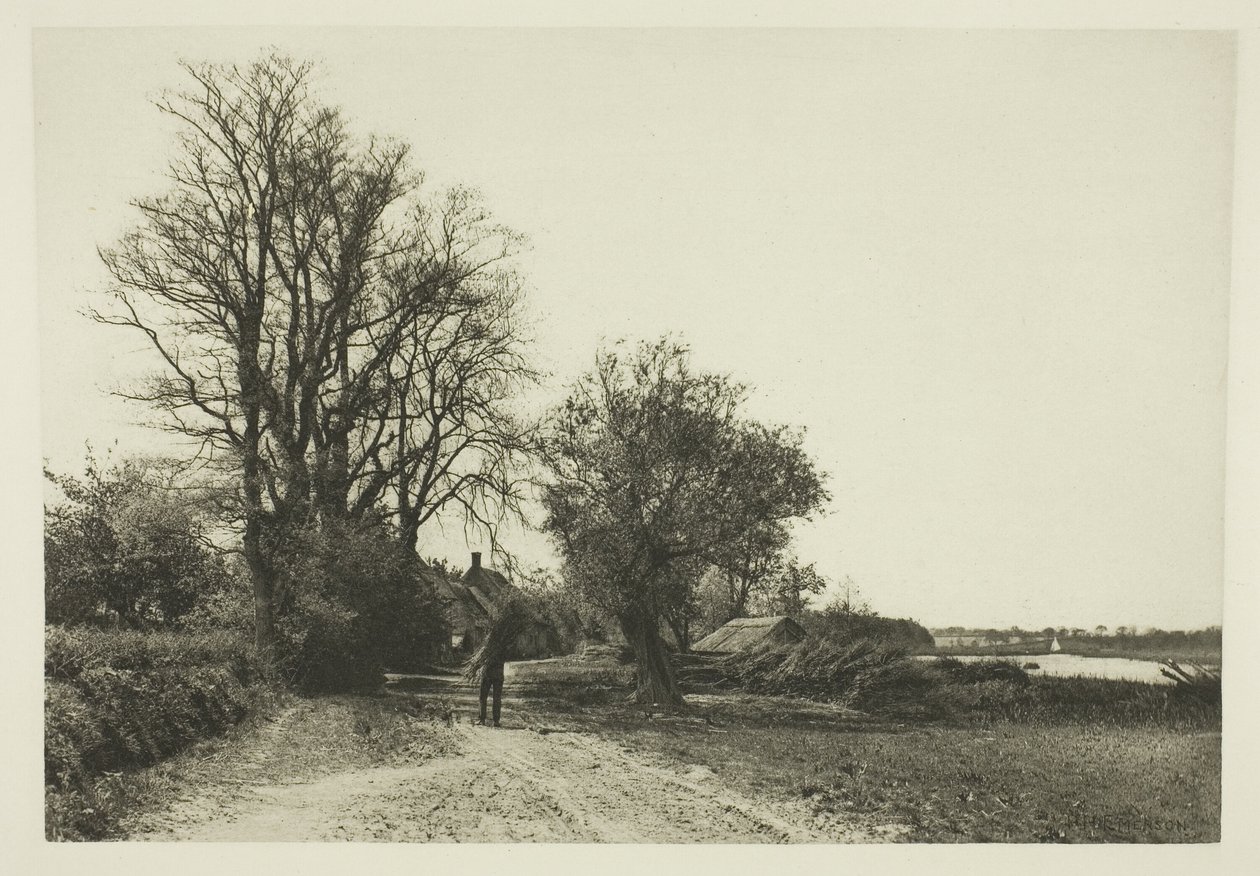 La fattoria vicino al Broad (Norfolk) da Peter Henry Emerson
