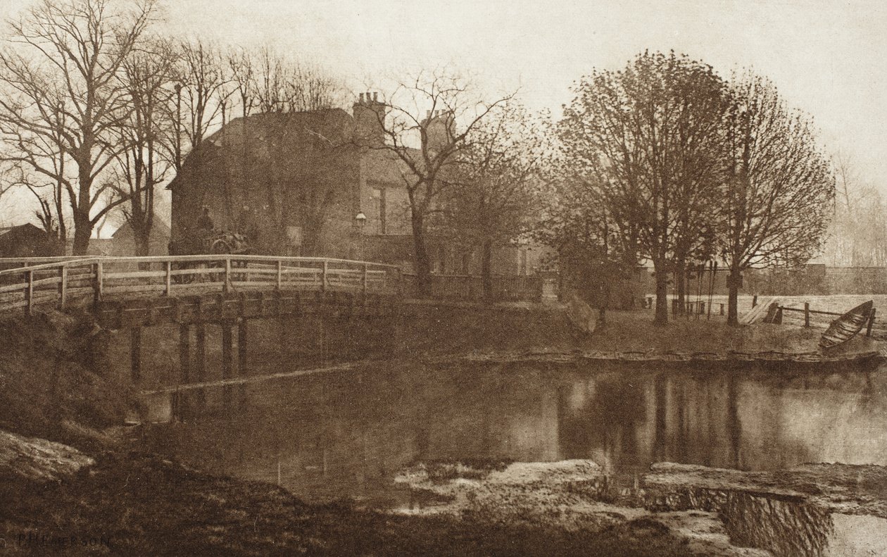 La locanda del traghetto, Tottenham da Peter Henry Emerson