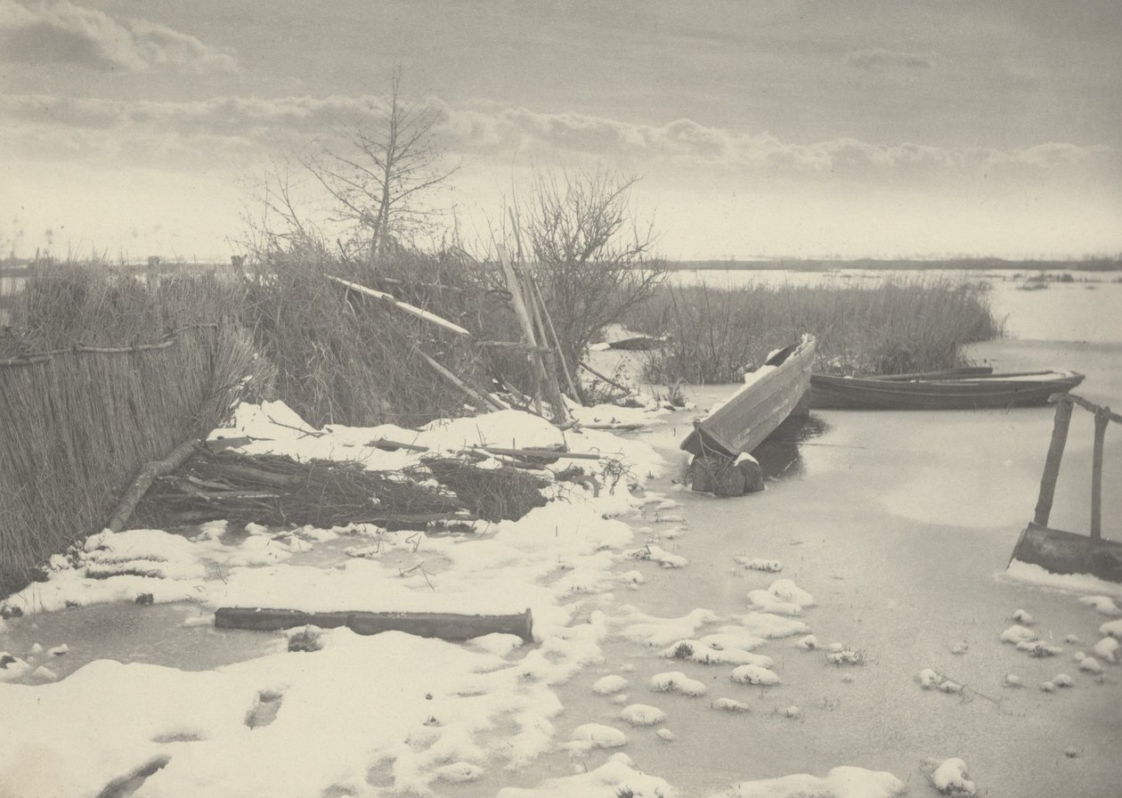 Il primo gelo, 1886 (foto) da Peter Henry Emerson