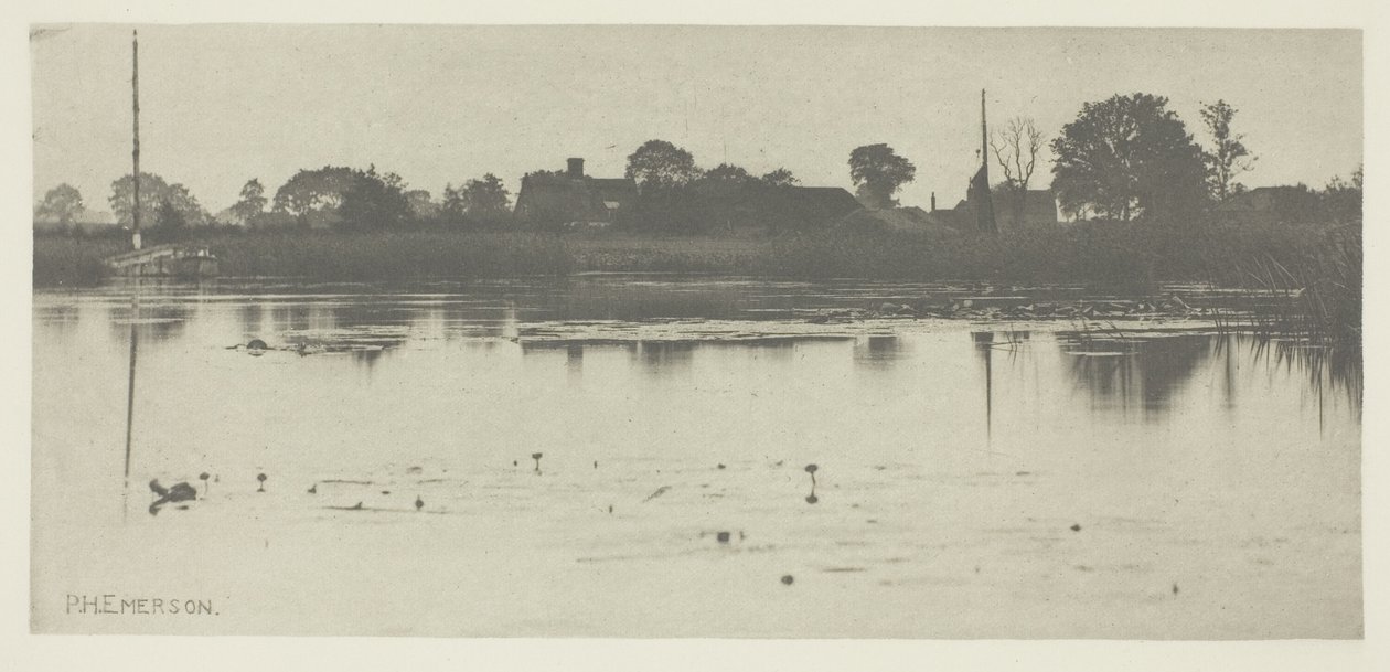 Il Bordo del Lago da Peter Henry Emerson
