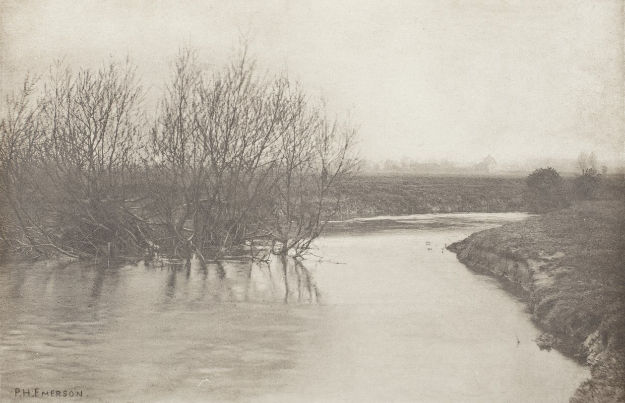 Il Lea, presso Tottenham da Peter Henry Emerson