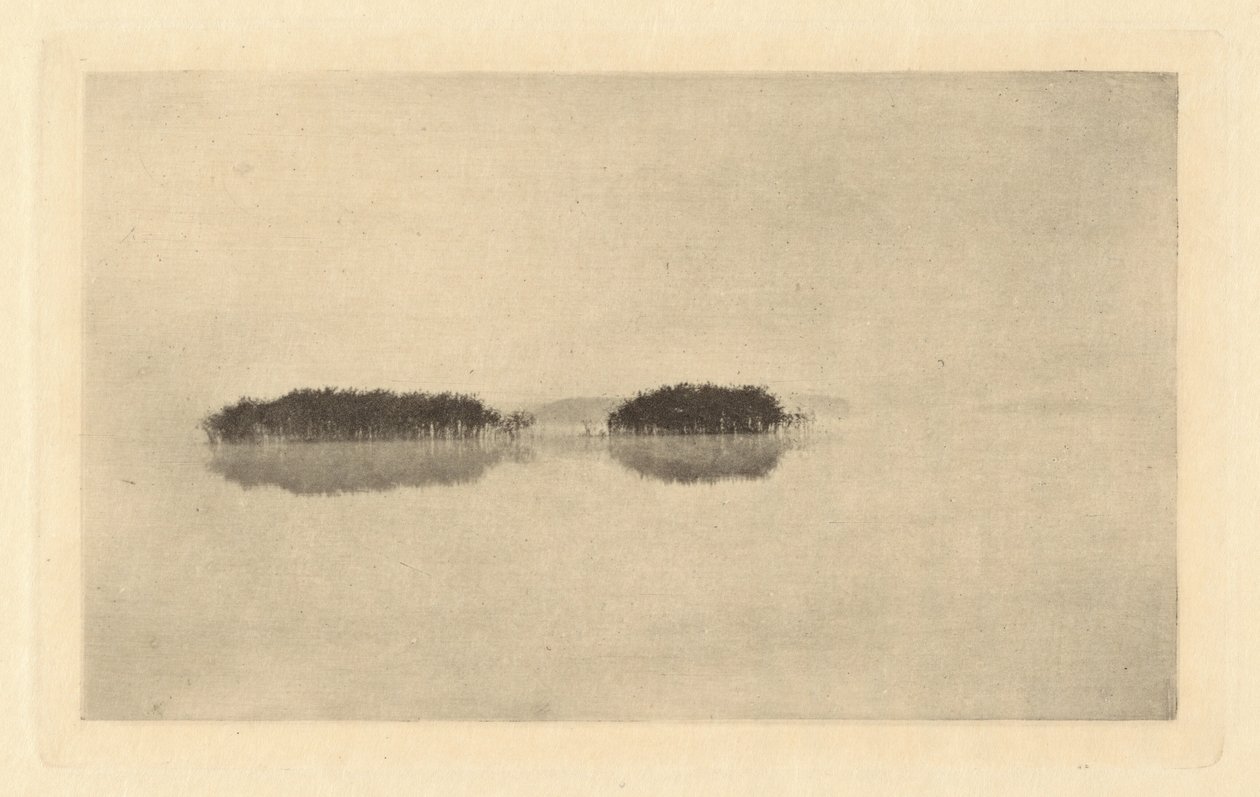 La Laguna Solitaria, nel 1895 o prima (foto) da Peter Henry Emerson