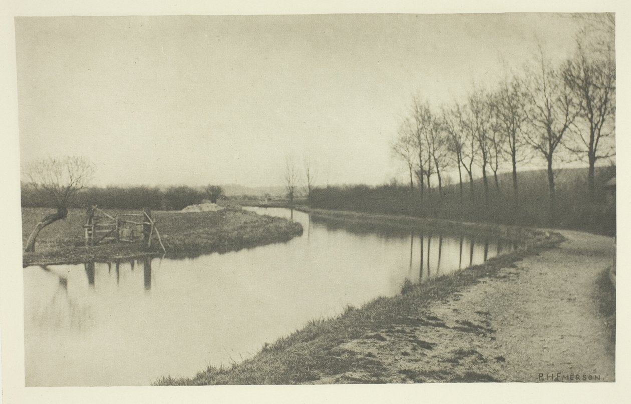 Il fiume Stort da Peter Henry Emerson