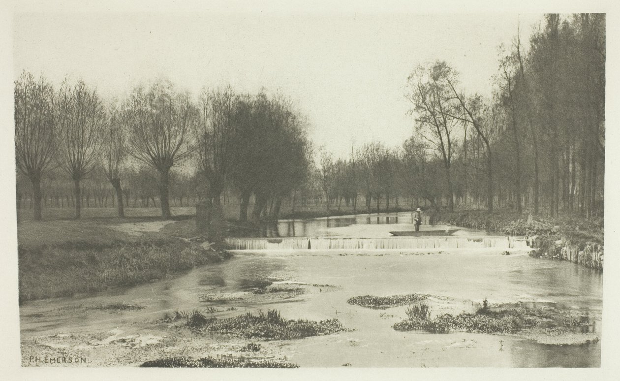 Il tiro, pesca di Amwell Magna da Peter Henry Emerson
