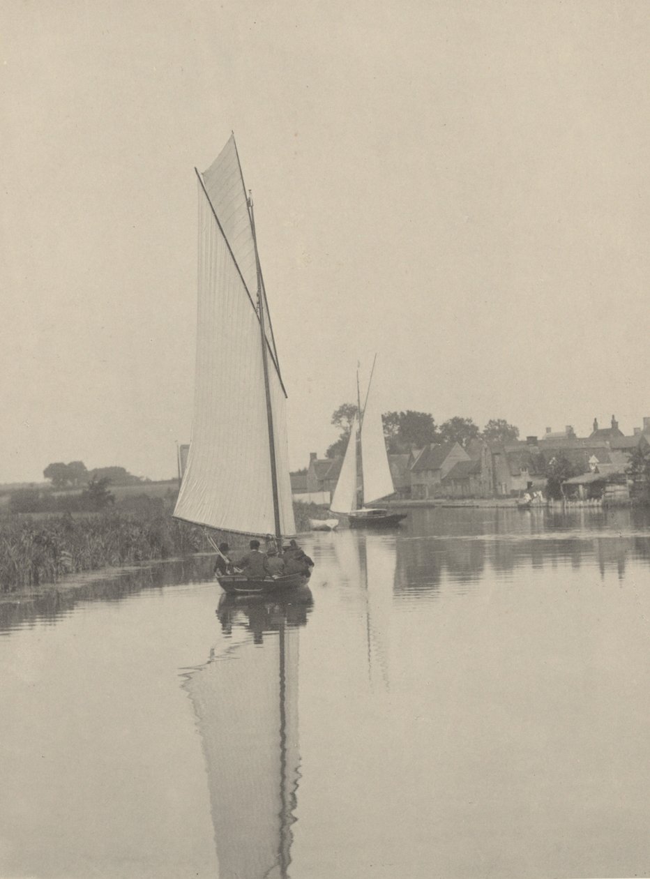 Il villaggio di Horning da Peter Henry Emerson