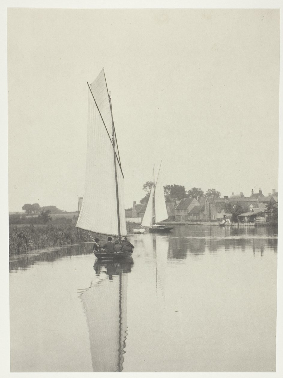 Il villaggio di Horning da Peter Henry Emerson