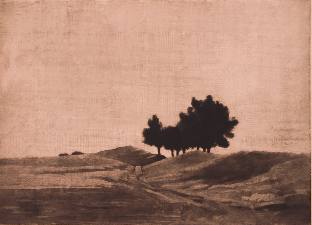 Paesaggio serale da Peter Vilhelm Ilsted