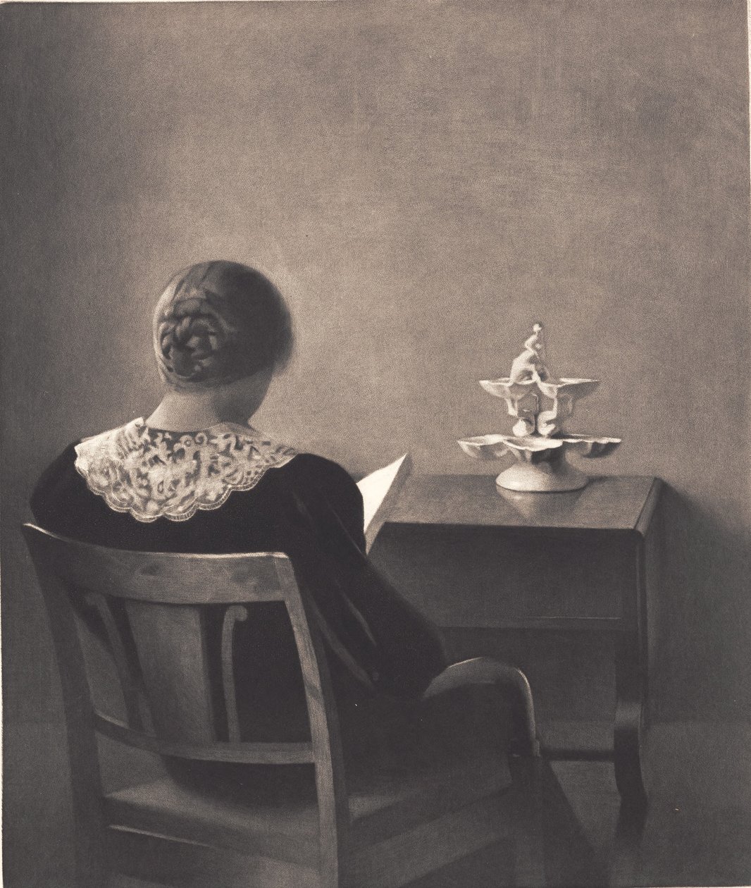 Donna che legge da Peter Vilhelm Ilsted