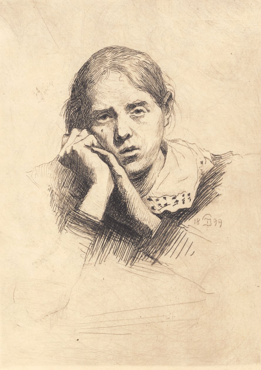 Ritratto di mia moglie da Peter Vilhelm Ilsted