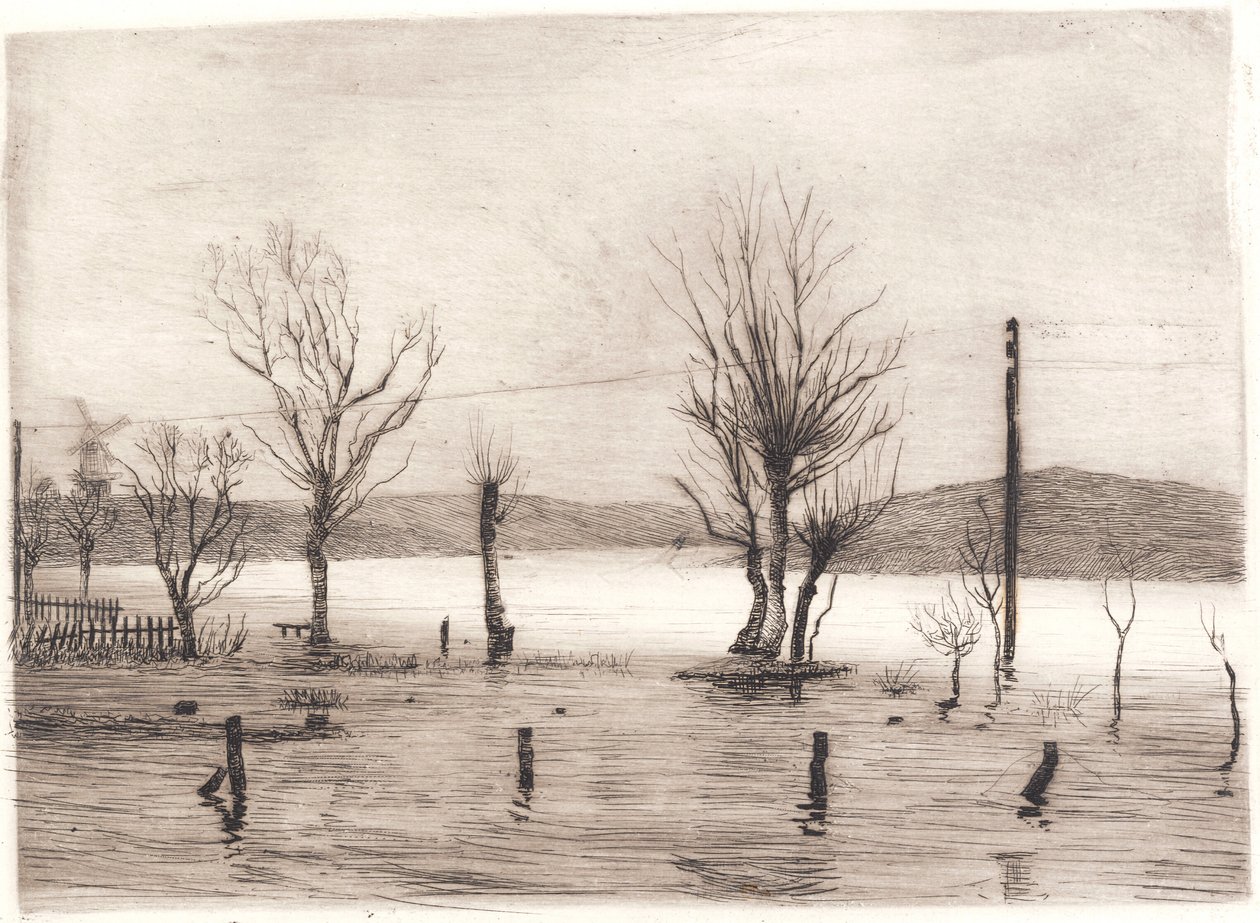 Paesaggio invernale a Tyreholm da Peter Vilhelm Ilsted