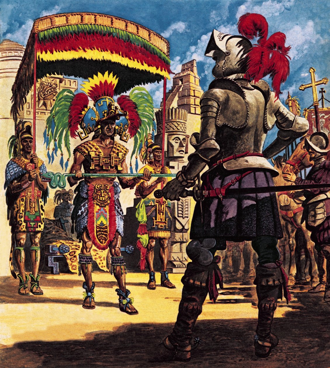 Hernando Cortes, conquistatore della soleggiata Spagna da Peter Jackson