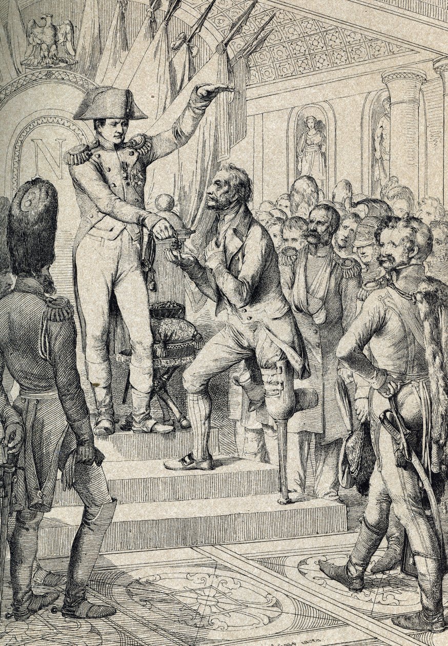 Prima distribuzione delle croci della Legion d