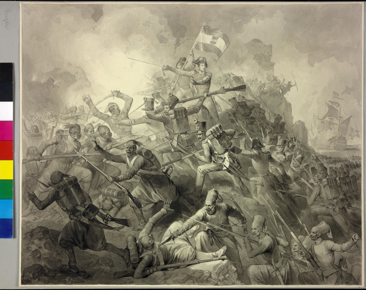 Conquista di Saida da Peter Johann Nepomuk Geiger
