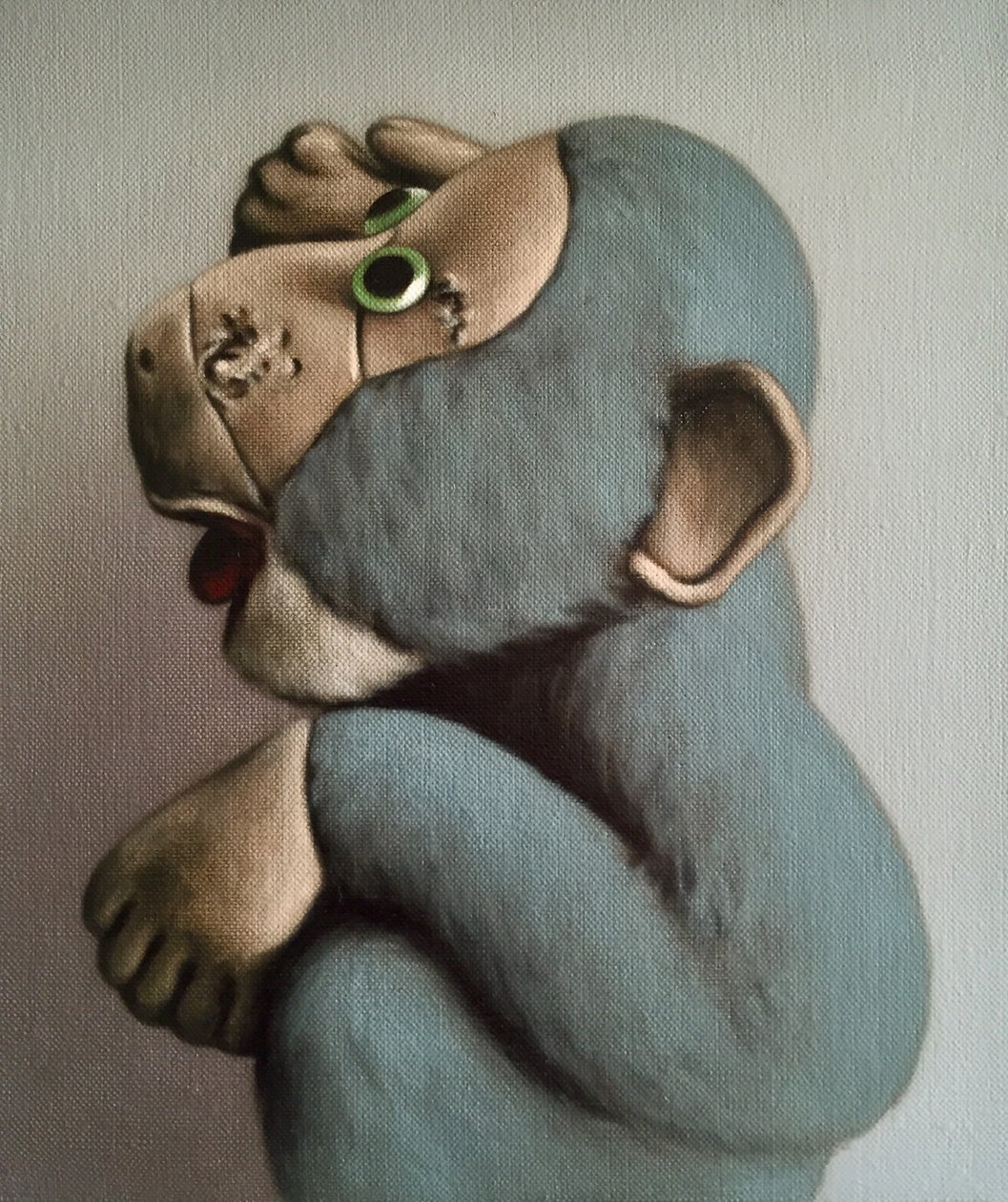 Scimmia Blu Morbida da Peter Jones